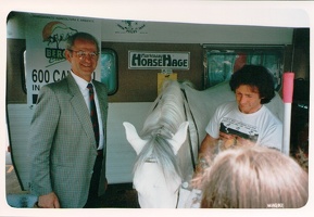 Ettore Maurizzi con Mario Luraschi 1992