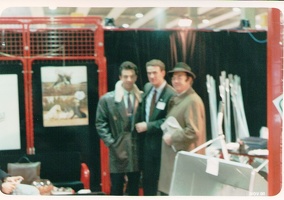 fiera cavalli verona 1990  Omer Maurizzi con Famiglia Nogara