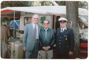 p.za di Siena 1991 Ettore Maurizzi con D'Inzeo