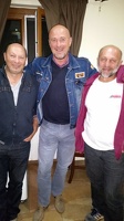 Omer Maurizzi con Tiberio e Tonino Staffoli Q.H.