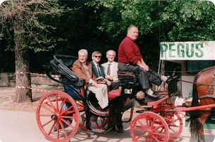 P.za di Siena in..carrozza