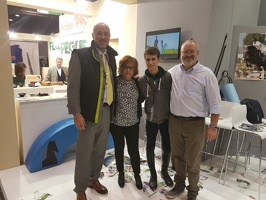 Filippo Bologni con Carlo e Caterina Mutinelli Pariani e Maurizzi a Fieracavalli 2016