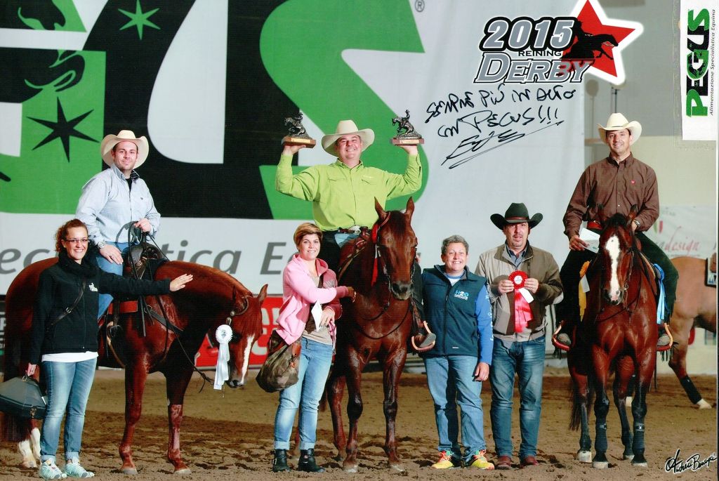 salone del cavallo americano 2015_il team Baldazzi in premiazione.jpg